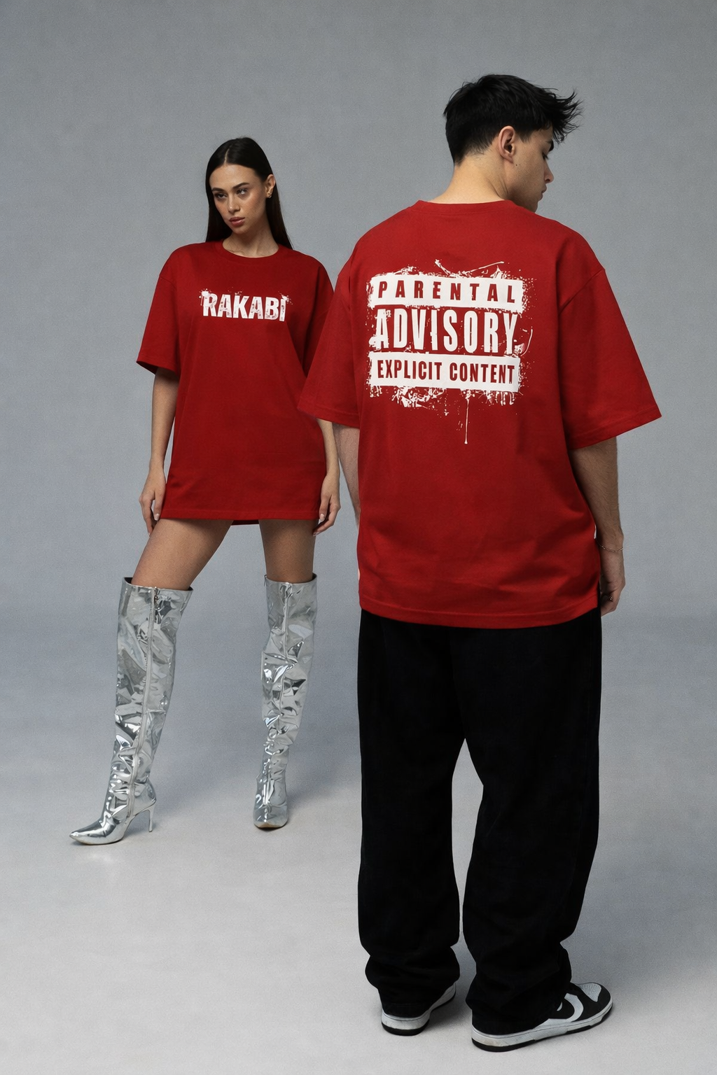 PARENTAL ADVISORY – OVERSIZED TSHIRT