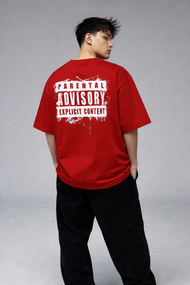 PARENTAL ADVISORY – OVERSIZED TSHIRT