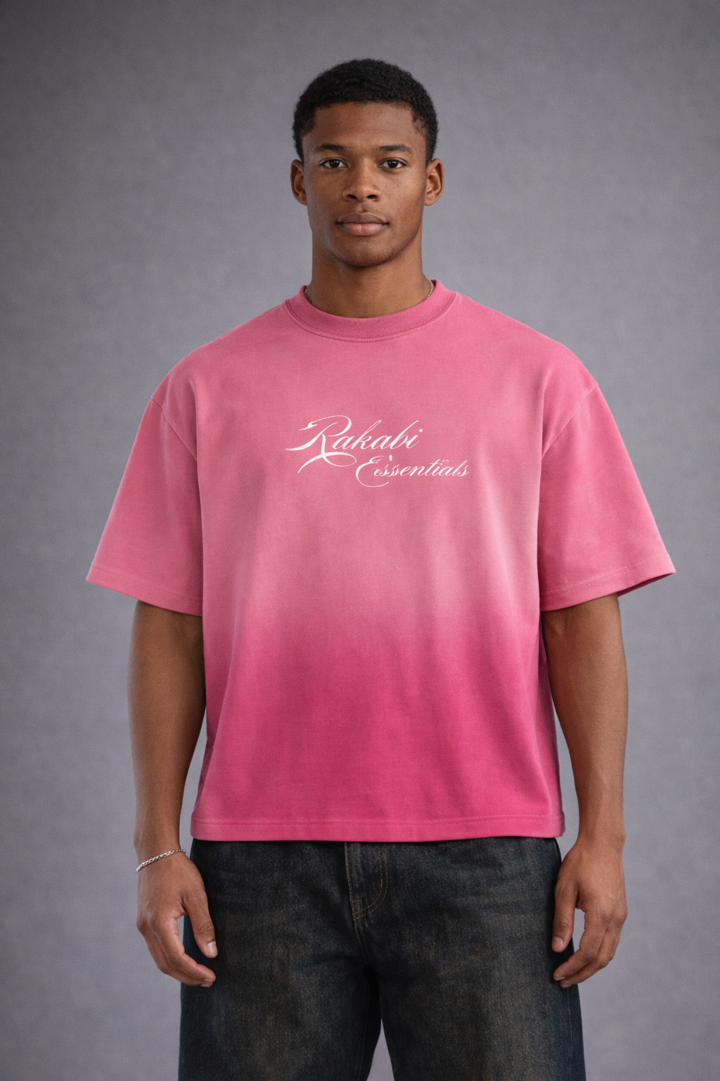 SOLACE - PINK OMBRE TSHIRT