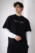WEEKEND RACER - FAKE SLEEVES OVERSIZED TSHIRT