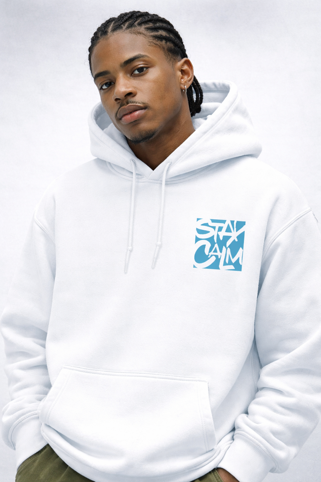 STAY CALM - OVERSIZED HOODIE