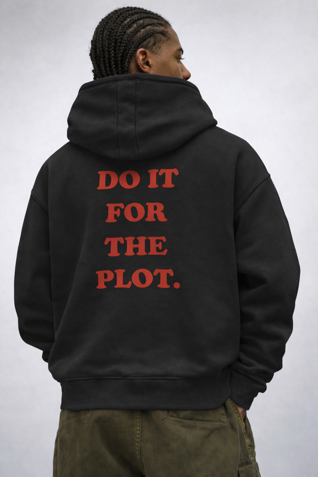 FOR THE PLOT - OVERSIZED HOODIE