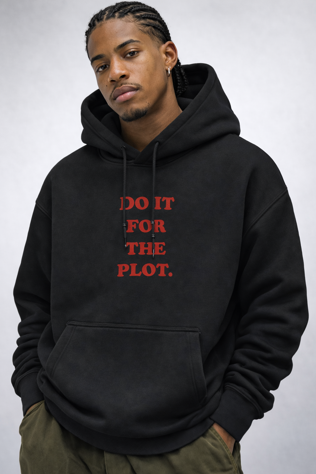 FOR THE PLOT - OVERSIZED HOODIE