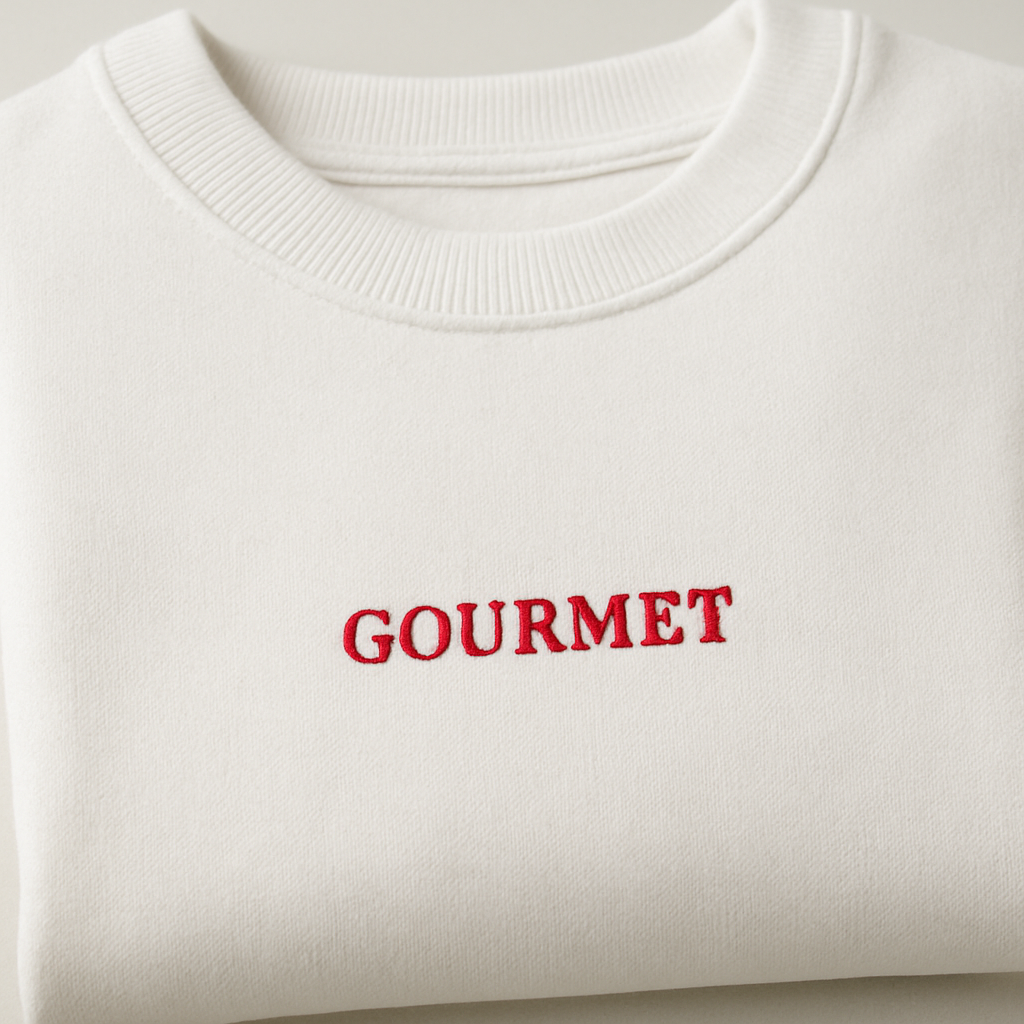 embroidered
