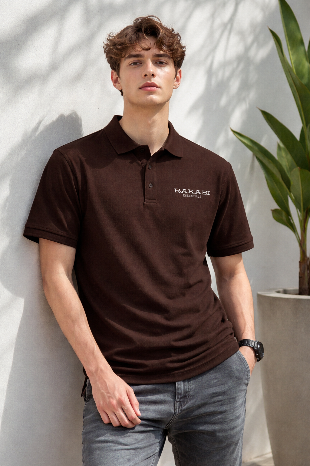 RAKABI ESSENTIAL POLO TEE