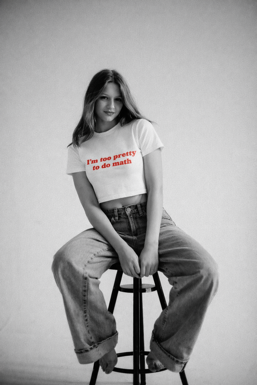 PRETY MATH CROP TOP