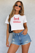 HOT GIRL''S CROP TOP