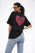 HAPPY HEART WOMEN'S OVERSIZED TSHIRT