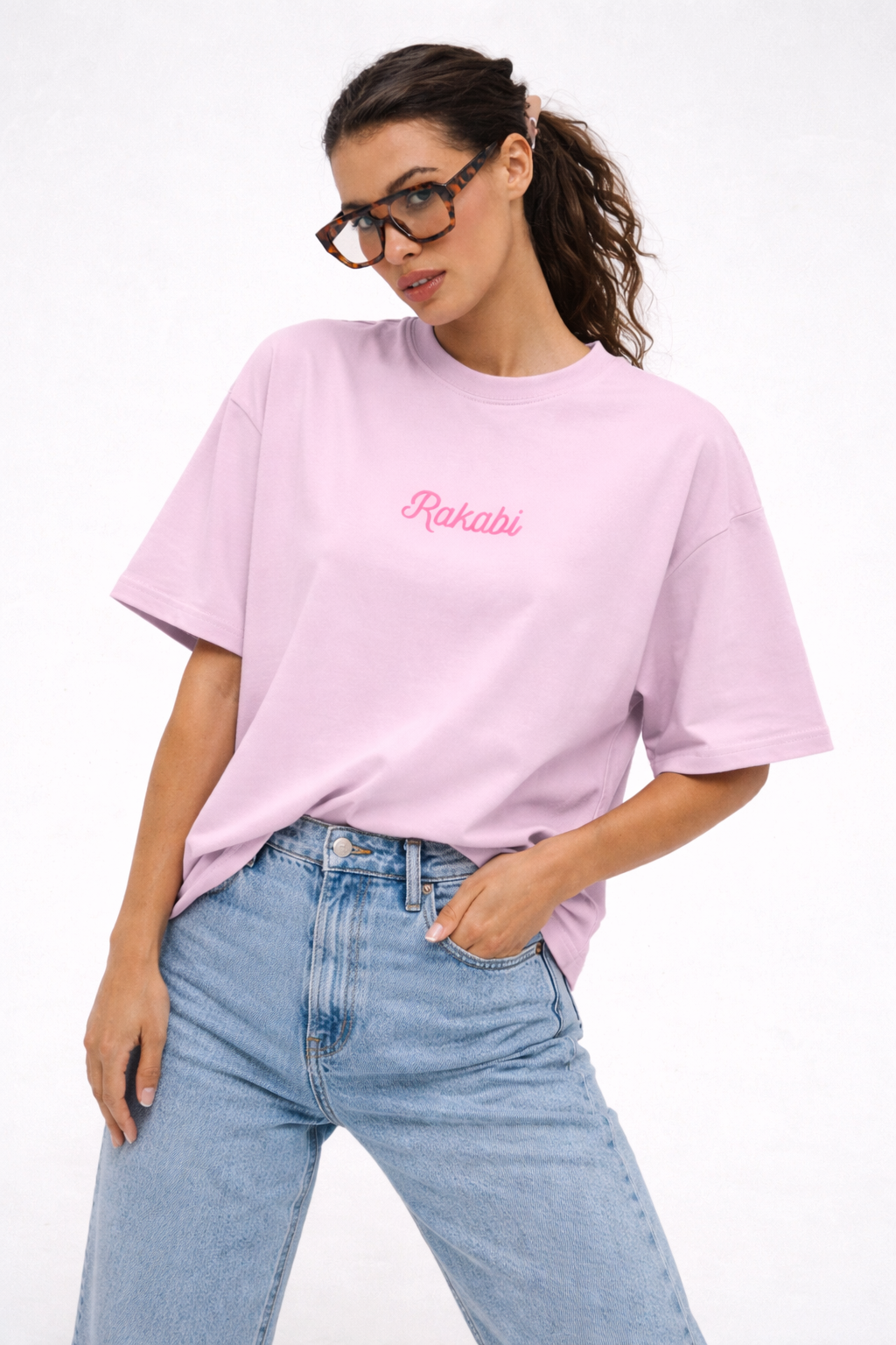 HAPPY HEART WOMEN'S OVERSIZED TSHIRT