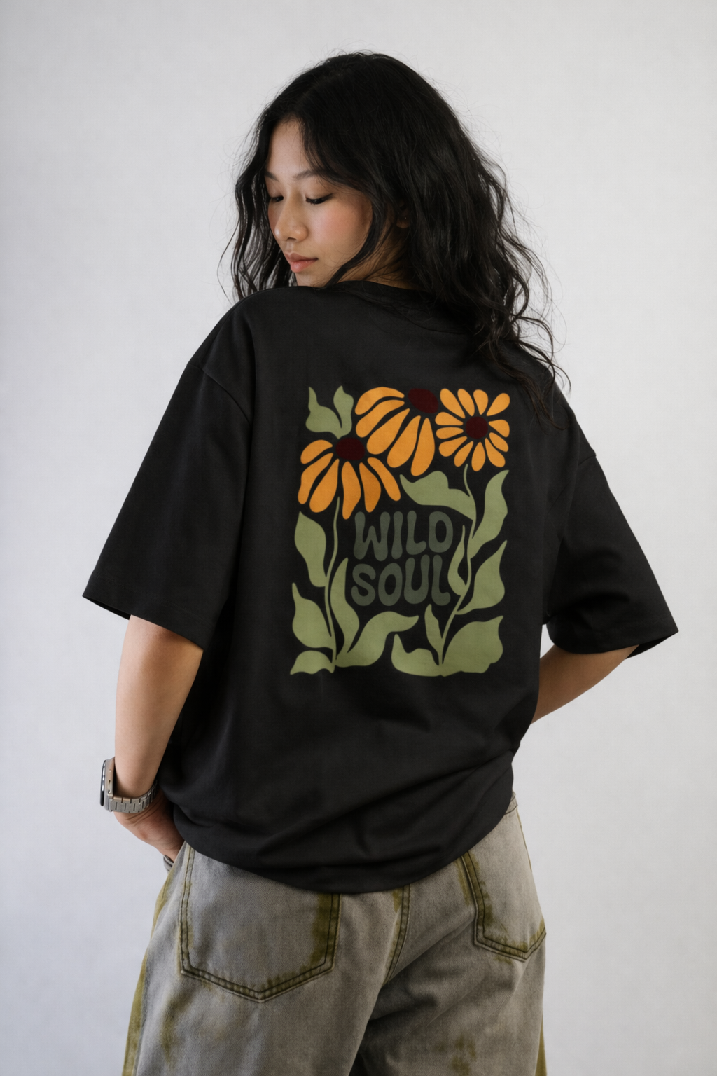 WILD SOUL WOMEN'S OVERSIZED TSHIRT