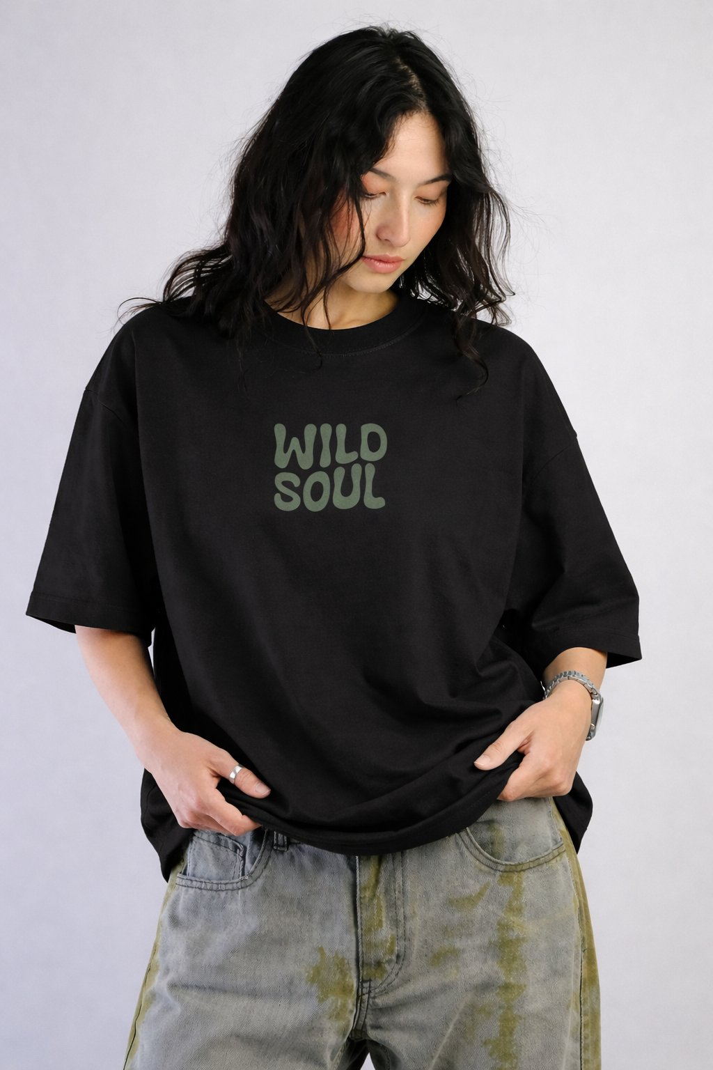 WILD SOUL WOMEN'S OVERSIZED TSHIRT