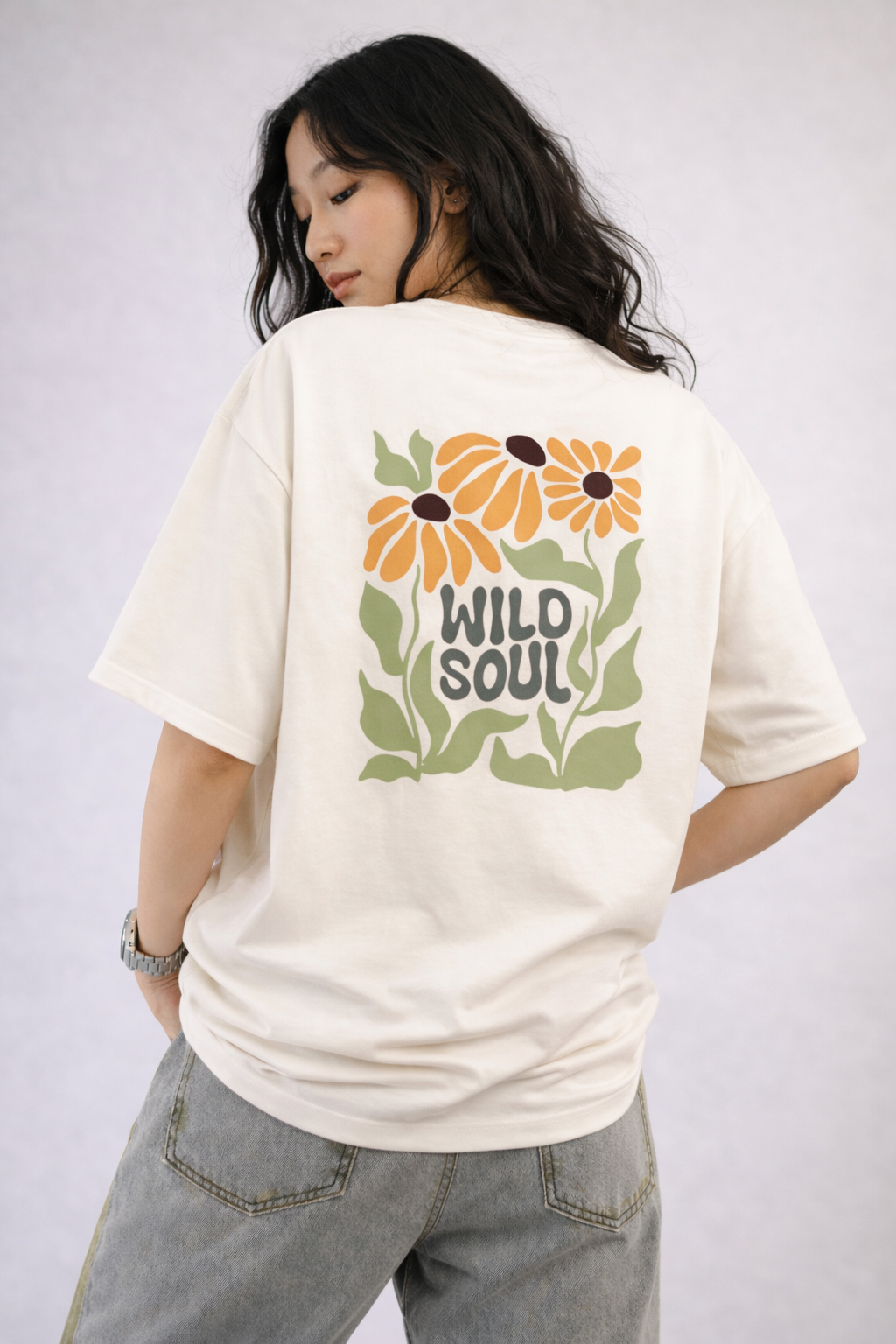 WILD SOUL WOMEN'S OVERSIZED TSHIRT