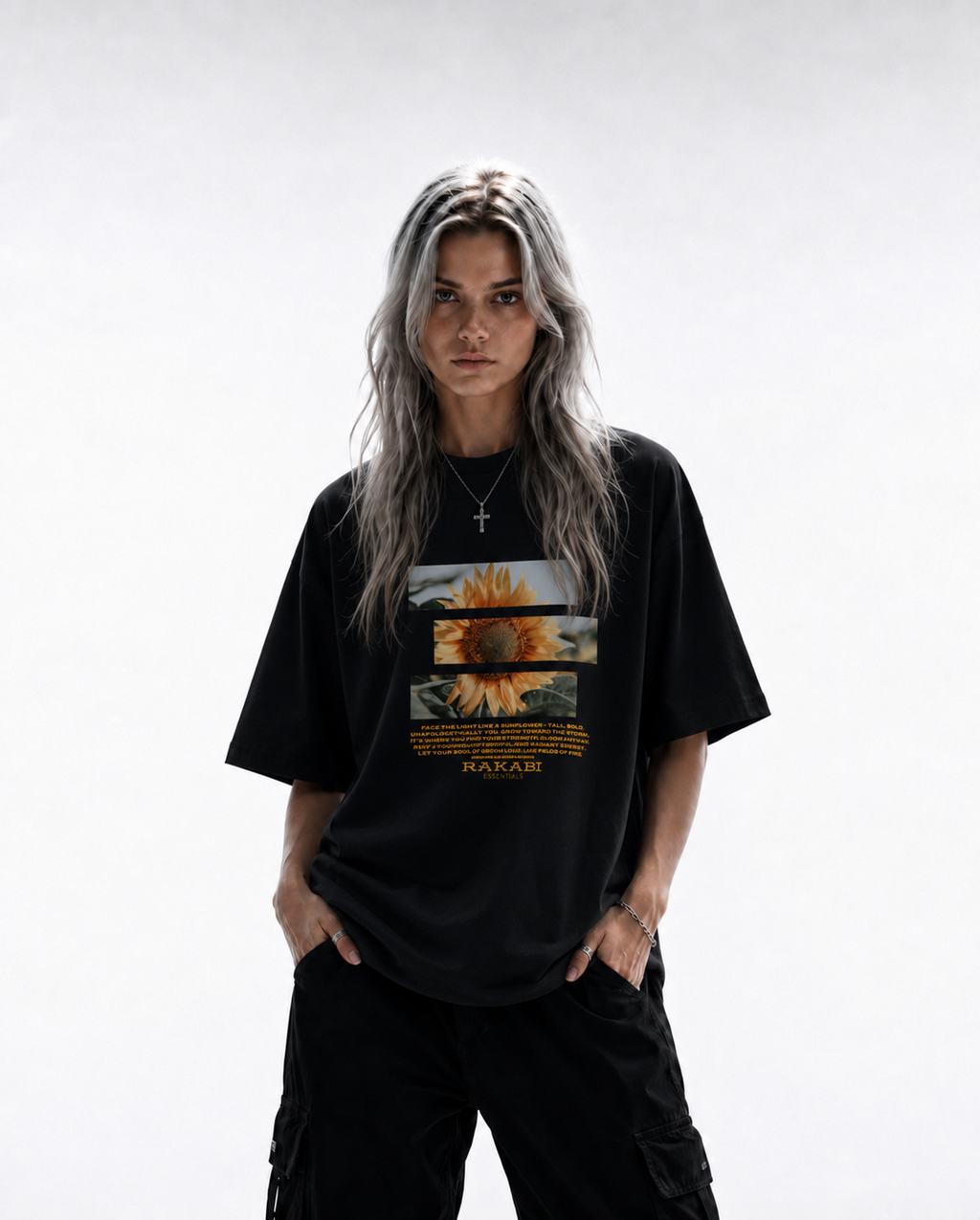 Sunflower - oversized T-shirt