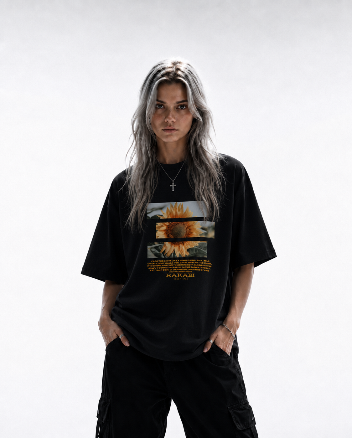 Sunflower - oversized T-shirt